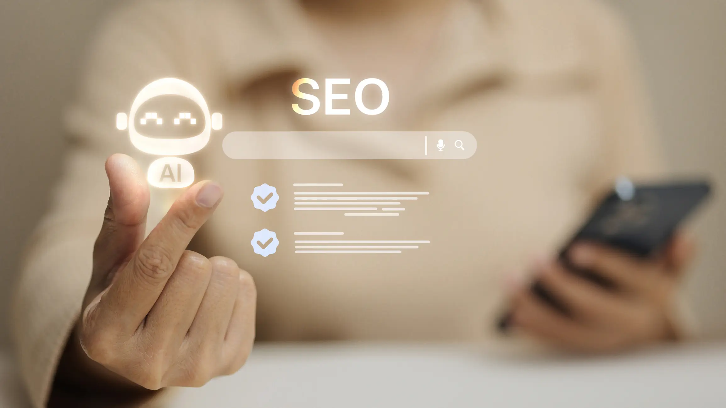 SEO y búsqueda con IA